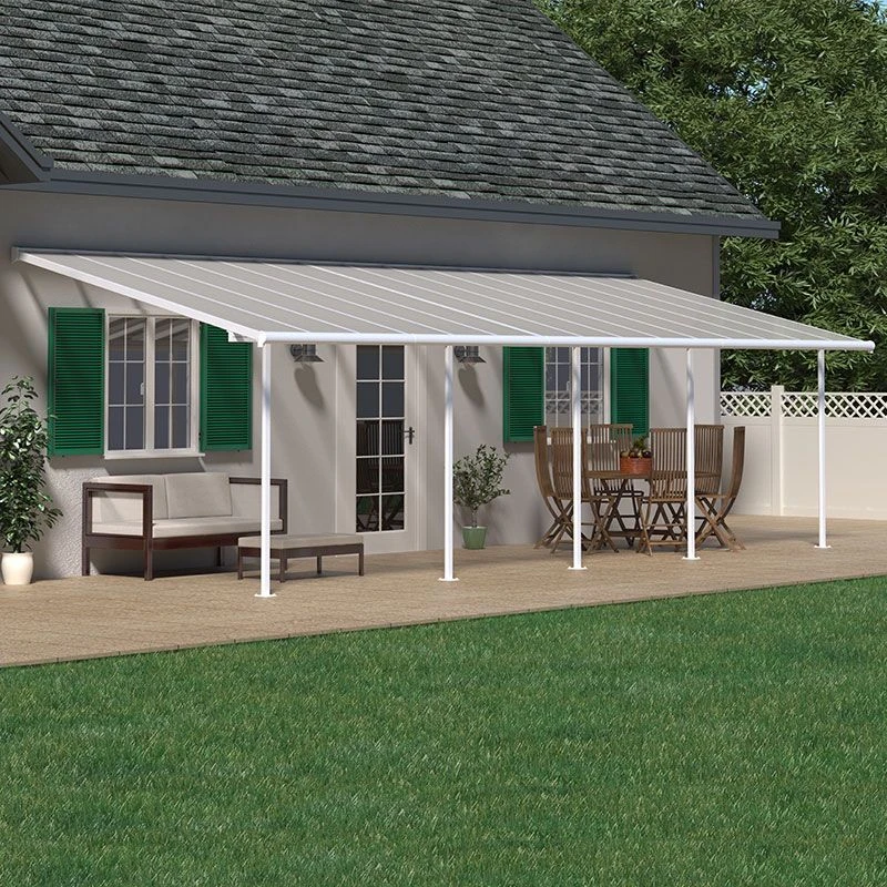 10x30 Palram Canopia Sierra White Patio Cover 3 10x30 Palram Canopia Sierra White Patio Cover