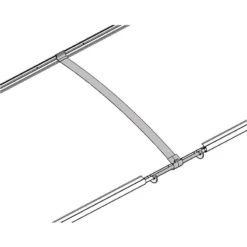 Palram Canopia Aquila 3000 Grey Clear Door Canopy -Zen Gardenia Sales 703408 palram aquila 3000 grey clear door canopy drawing2 min 1