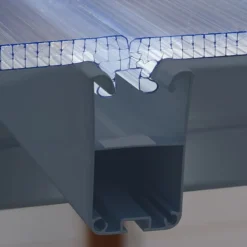 10x14 Palram Canopia SanRemo Grey Lean-To Conservatory -Zen Gardenia Sales 703708 palram sanremo lean to conservatory 3x4 25 grey click and lock2