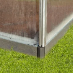 8'x12' Palram Canopia Bella Large Walk In Silver Aluminium Framed Greenhouse (2.4x3.6m) -Zen Gardenia Sales 703730 03