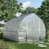 8'x12' Palram Canopia Bella Large Walk In Silver Aluminium Framed Greenhouse (2.4x3.6m) 1 8'x12' Palram Canopia Bella Large Walk In Silver Aluminium Framed Greenhouse (2.4x3.6m) -Zen Gardenia Sales 703730 greenhouse 01 min