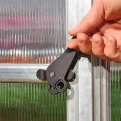 8'x20' Palram Canopia Bella Large Walk In Silver Aluminium Framed Greenhouse (2.4x6m) -Zen Gardenia Sales 703732 05