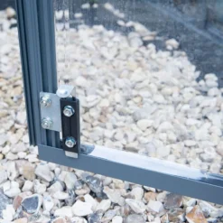 8x7 Palram Canopia Oasis Hexagonal Polycarbonate Greenhouse -Zen Gardenia Sales 704053 8ft palram oasis hexagonal polycarbonate greenhouse door lock down