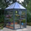 8x7 Palram Canopia Oasis Hexagonal Polycarbonate Greenhouse -Zen Gardenia Sales 704053 8ft palram oasis hexagonal polycarbonate greenhouse main
