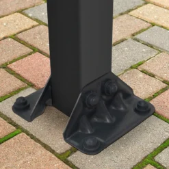 10x18 Palram Canopia Olympia Grey Patio Cover With Clear Panels -Zen Gardenia Sales 704219 palram olympia patio cover roof grey 3x5 46 anchoring