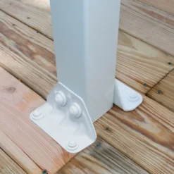 10' X 28' Palram Canopia Olympia White Patio Cover With Clear Panels (2.95m X 8.60m) 17 10' X 28' Palram Canopia Olympia White Patio Cover With Clear Panels (2.95m X 8.60m) -Zen Gardenia Sales 704357 10x28 palram olympia white patio cover clear panels close up2 min 1