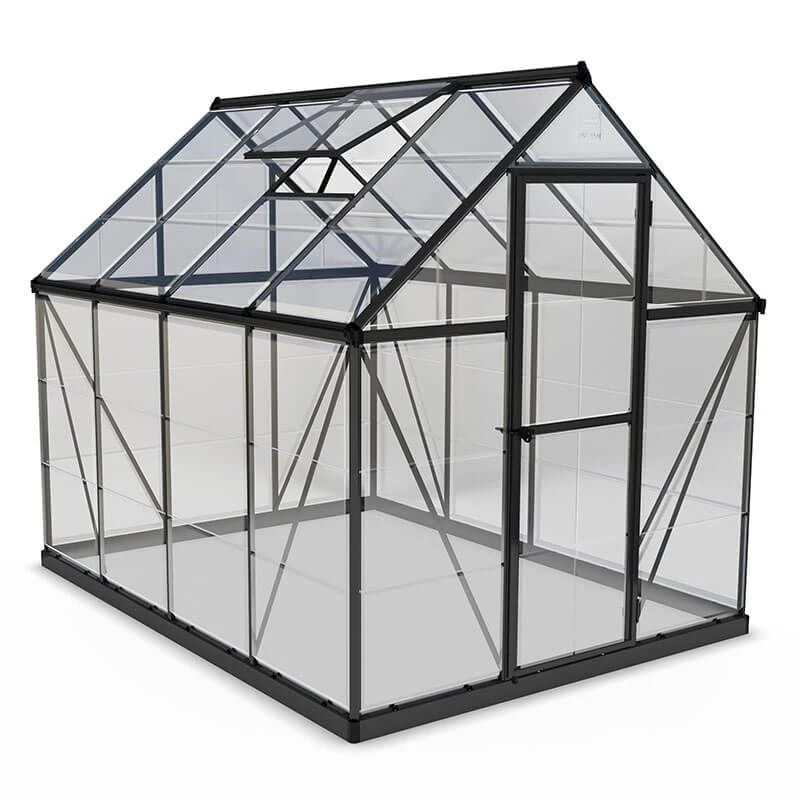 6' X 8' Palram Canopia Harmony Grey Greenhouse (1.85m X 2.47m) 5 6' X 8' Palram Canopia Harmony Grey Greenhouse (1.85m X 2.47m) - Image 3