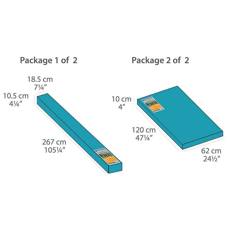 6' X 8' Palram Canopia Harmony Grey Greenhouse (1.85m X 2.47m) 13 6' X 8' Palram Canopia Harmony Grey Greenhouse (1.85m X 2.47m) - Image 11