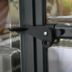 6' X 10' Palram Canopia Harmony Grey Greenhouse (1.85m X 3.06m) -Zen Gardenia Sales 705099 harmony 6x10 grey close up2 min 1