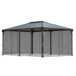 Palram Canopia Gazebo Netting For Milano 4300 And Martinique 5000 Gazebos
