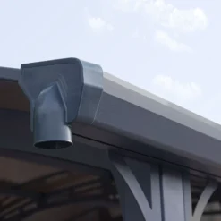 12' X 16' Palram Canopia Tucson 5000 Garden Gazebo (3.6m X 5m) -Zen Gardenia Sales 705533 12x16 palram tucson 5000 garden gazebo close up2 min