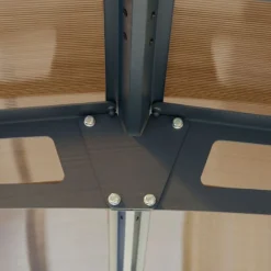 12' X 14' Palram Canopia Tucson 4300 Garden Gazebo (3.6m X 4.2m) -Zen Gardenia Sales 705534 12x14 palram tucson 4300 garden gazebo close up4 min