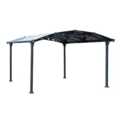 12' X 14' Palram Canopia Tucson 4300 Garden Gazebo (3.6m X 4.2m) -Zen Gardenia Sales 705534 12x14 palram tucson 4300 garden gazebo cutout min