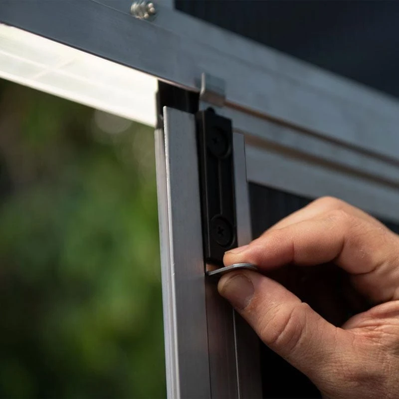 11' X 17.2' Palram Canopia Yukon Dark Grey Plastic Shed With WPC Floor (3.32m X 5.19m) 12 11' X 17.2' Palram Canopia Yukon Dark Grey Plastic Shed With WPC Floor (3.32m X 5.19m) - Image 10