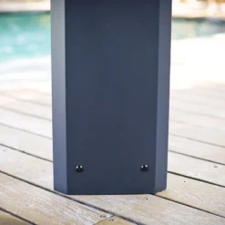 16' X 12' Palram Canopia Dallas 4900 Grey Garden Gazebo (4.88m X 3.64m) -Zen Gardenia Sales 706082 16x12 palram dallas 4900 grey garden gazebo close up3 min