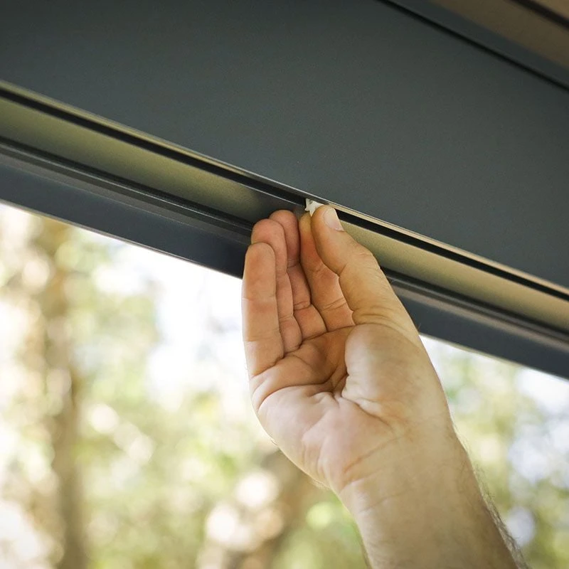 20' X 12' Palram Canopia Dallas 6100 Grey Garden Gazebo (6.12m X 3.64m) 11 20' X 12' Palram Canopia Dallas 6100 Grey Garden Gazebo (6.12m X 3.64m) - Image 9