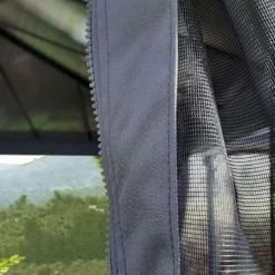 Palram Canopia Gazebo Netting Set For Dallas 4300 Garden Gazebo -Zen Gardenia Sales 706597 palram gazebo netting for dallas 4300 gazebo close up2 min