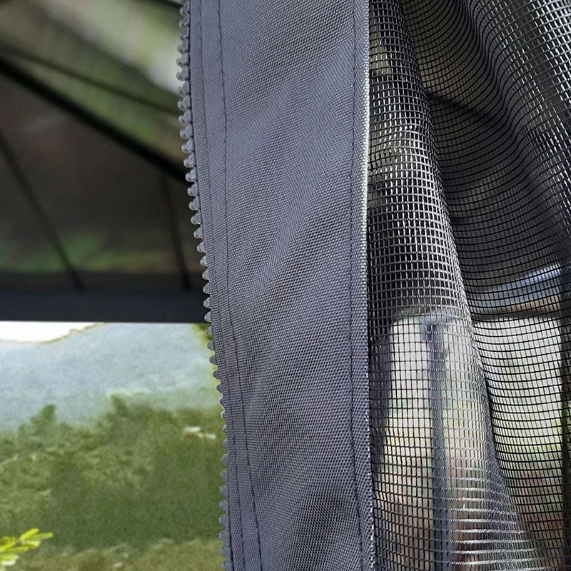 Palram Canopia Gazebo Netting Set For Dallas 4900 Garden Gazebo 7 Palram Canopia Gazebo Netting Set For Dallas 4900 Garden Gazebo - Image 5