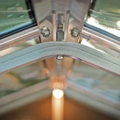 6' X 10' Palram Canopia Rubicon Double Door Plastic Garden Shed - Dark Grey (1.85m X 3m) -Zen Gardenia Sales 706808bun 6x10 palram rubicon dd plastic shed grey close up13 min