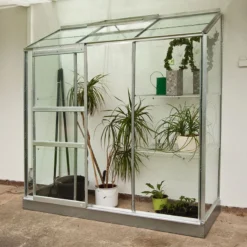 6'5 X 2'4 Halls Wall Garden 26 Greenhouse (1.94 X 0.69m) -Zen Gardenia Sales 70874 wall garden no4