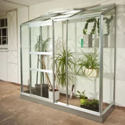6'5 X 2'4 Halls Wall Garden 26 Greenhouse (1.94 X 0.69m) -Zen Gardenia Sales 70874 wall garden no5