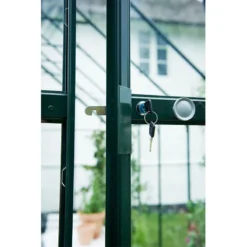 8'6 X 14'8 Halls Green Magnum 814 Greenhouse (2.57 X 4.46m) -Zen Gardenia Sales 70896 14x8 green frame halls magnum 814 greenhouse door min