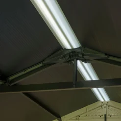 8' X 8' Keter Factor Plastic Garden Shed (2.57m X 2.55m) 21 8' X 8' Keter Factor Plastic Garden Shed (2.57m X 2.55m) -Zen Gardenia Sales 8 249000 8x8 keter factor feature3 min