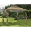 13' X 13' Garden Must Haves Got It Covered Pop Up Gazebo - Brown (4m X 4m) -Zen Gardenia Sales 84800 gmh gic taupe gazebo insitu min 1