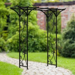 Panacea Vines Metal Garden Arch 6'9 X 6'3