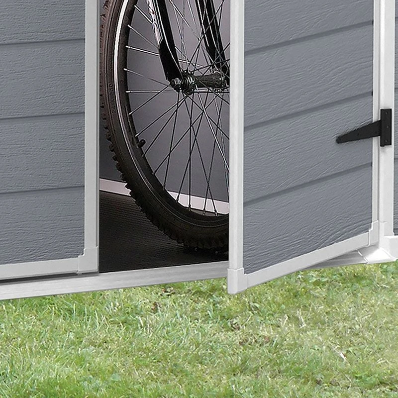 6' X 8' Keter Manor Plastic Garden Shed (1.86m X 2.37m) 11 6' X 8' Keter Manor Plastic Garden Shed (1.86m X 2.37m) - Image 9