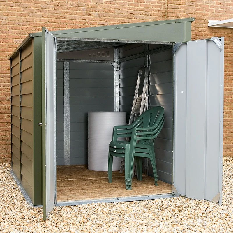9' X 6' Trimetals Premium Titan 960 Pent Metal Shed (2.63m X 1.76m) 5 9' X 6' Trimetals Premium Titan 960 Pent Metal Shed (2.63m X 1.76m) - Image 3
