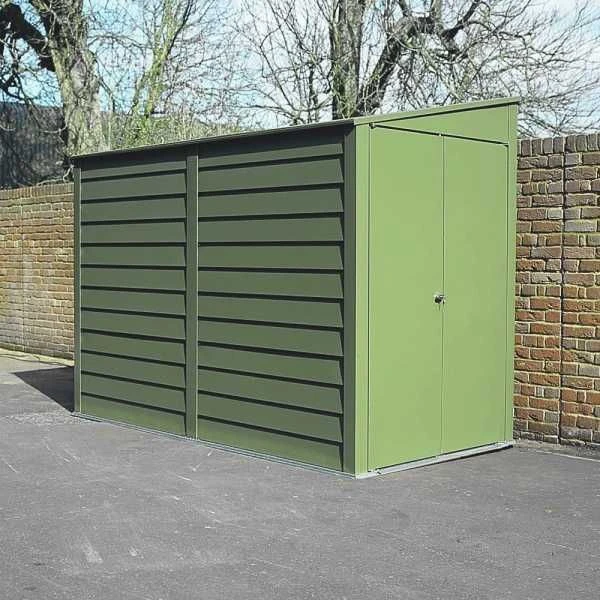 9' X 6' Trimetals Premium Titan 960 Pent Metal Shed (2.63m X 1.76m) 6 9' X 6' Trimetals Premium Titan 960 Pent Metal Shed (2.63m X 1.76m) - Image 4
