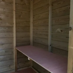 10'1 X 4'6 Forest Hedgerow Wooden Dog Kennel With 6ft Run - Pet House (3.07m X 1.38m) -Zen Gardenia Sales ahdgrun 9