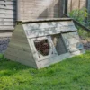 4'5 X 2'6 Forest Hedgerow Wooden Starter Small Chicken Coop (1.34m X 0.77m) -Zen Gardenia Sales ahsstcoop 1 1
