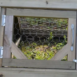 4'5 X 2'6 Forest Hedgerow Wooden Starter Small Chicken Coop (1.34m X 0.77m) -Zen Gardenia Sales ahsstcoop 8