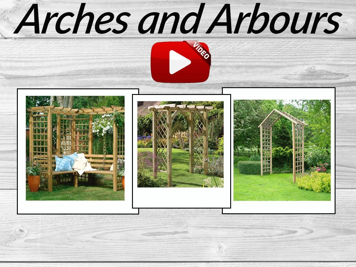 Shire Balsam Garden Arbour Seat 4'x2' 13 Shire Balsam Garden Arbour Seat 4'x2' - Image 11