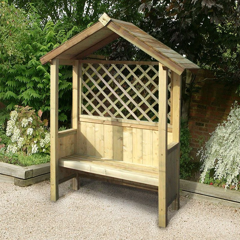 Pantheon Artemis Garden Arbour With Seat 3 Pantheon Artemis Garden Arbour With Seat