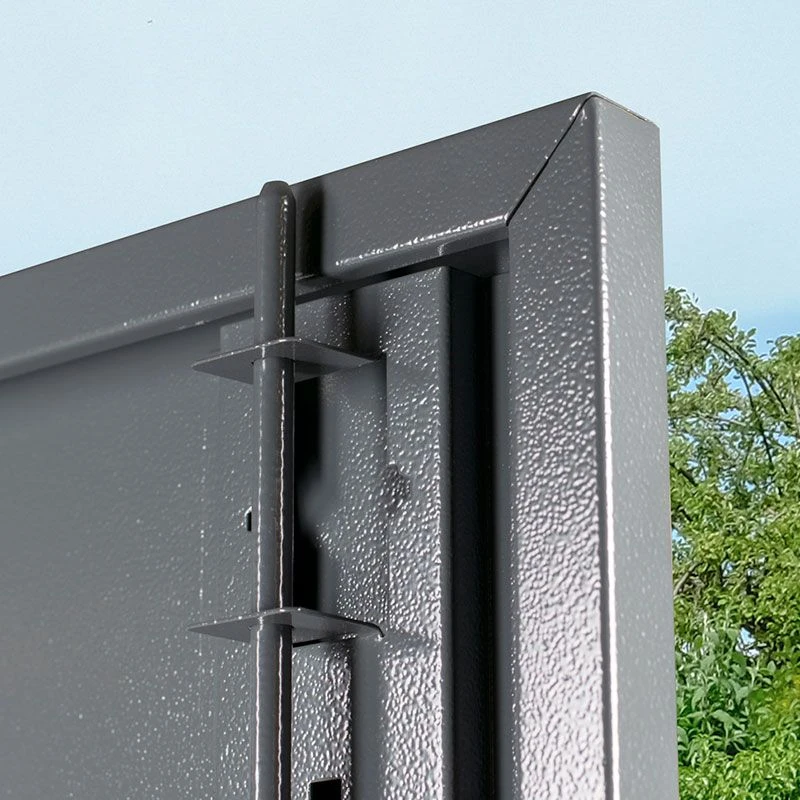 3'6 X 7'4 Asgard Sentry Slimline Metal Shed (1.06m X 2.23m) 11 3'6 X 7'4 Asgard Sentry Slimline Metal Shed (1.06m X 2.23m) - Image 9