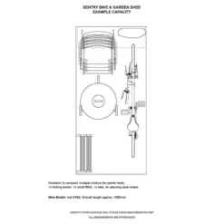 3'6 X 7'4 Asgard Sentry Slimline Metal Shed (1.06m X 2.23m) 18 3'6 X 7'4 Asgard Sentry Slimline Metal Shed (1.06m X 2.23m) -Zen Gardenia Sales asgen 3x7 asgard sentry slimline metal shed drawing4 min 2