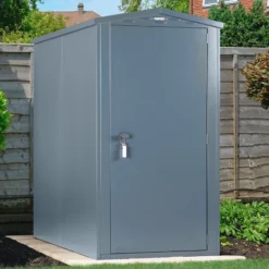 3'6 X 7'4 Asgard Sentry Slimline Metal Shed (1.06m X 2.23m)