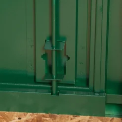 5'2 X 3'7 Asgard Flexistore 1511 Metal Shed (1.58m X 1.1m) 29 5'2 X 3'7 Asgard Flexistore 1511 Metal Shed (1.58m X 1.1m) -Zen Gardenia Sales asgfs1511 5x4 asgard flexistore 1511 metal storage close up11 min 1