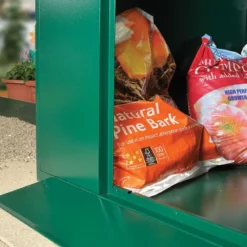 5'1 X 10'11 Asgard Flexistore 1533 Metal Shed (1.58m X 3.33m) 36 5'1 X 10'11 Asgard Flexistore 1533 Metal Shed (1.58m X 3.33m) -Zen Gardenia Sales asgfs1533 5x11 asgard flexistore 1533 metal storage close up1 min 1