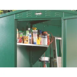 5'1 X 10'11 Asgard Flexistore 1533 Metal Shed (1.58m X 3.33m) 33 5'1 X 10'11 Asgard Flexistore 1533 Metal Shed (1.58m X 3.33m) -Zen Gardenia Sales asgfs1533 5x11 asgard flexistore 1533 metal storage close up4 min 1