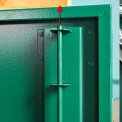 7' X 7' Asgard Gladiator Police Approved Security Metal Shed (2.2m X 2.2m) 18 7' X 7' Asgard Gladiator Police Approved Security Metal Shed (2.2m X 2.2m) -Zen Gardenia Sales asggla 4