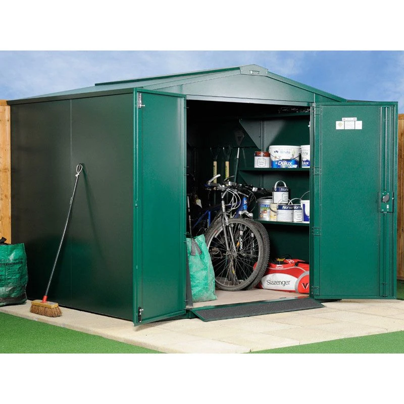 7' X 7' Asgard Gladiator Police Approved Security Metal Shed (2.2m X 2.2m) 4 7' X 7' Asgard Gladiator Police Approved Security Metal Shed (2.2m X 2.2m) - Image 2