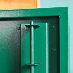 5' X 3' Asgard Securestore Metal Shed (1.5m X 0.95m) 19 5' X 3' Asgard Securestore Metal Shed (1.5m X 0.95m) -Zen Gardenia Sales asgsec 5x3 asgard securestore metal shed close up4 min 1