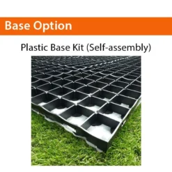 10' X 6' Mercia Shiplap Wooden Apex Greenhouse Combi Shed (3.03m X 1.97m) -Zen Gardenia Sales base option plastic base new 3