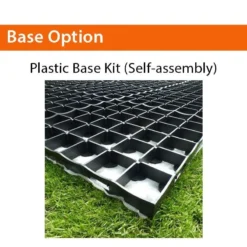 8'x6' (2.4x1.8m) Mercia Shiplap Wooden Apex Greenhouse Combi Shed -Zen Gardenia Sales base option plastic base new 3 2