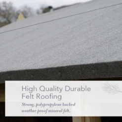 15' X 10' Forest Beckwood 25yr Guarantee Shiplap Pressure Treated Windowless Double Door Reverse Apex Wooden Shed (4.48m X 3.21m) -Zen Gardenia Sales beckwood roofing usp 1 7