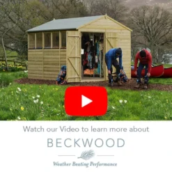 7' X 5' Forest Beckwood 25yr Guarantee Shiplap Pressure Treated Windowless Double Door Apex Wooden Shed (2.28m X 1.53m) -Zen Gardenia Sales beckwood video thumbnail image 1 18